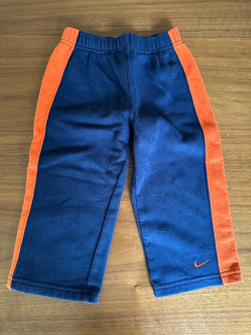 Nike Team Toddler Track Pants - Navy & Orange, 24M